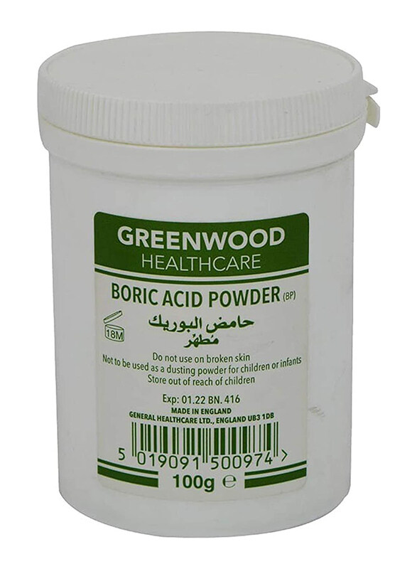 

Greenwood High Purity Boric Acid Powder, 100g
