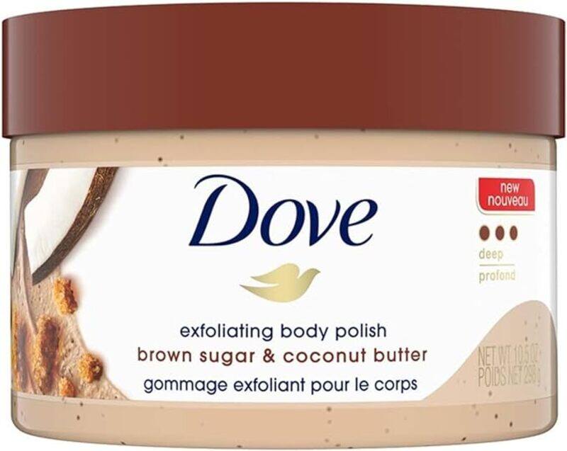 

Dove Brown Sugar & Coconut Butter Exfoliating Body Polish Scrub, 10.5 Oz (298gm)