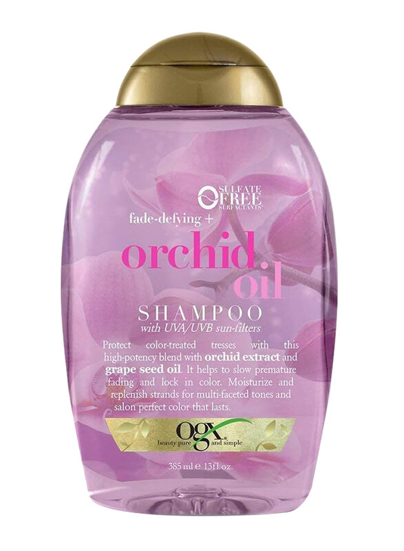 

Ogx Shampoo Fade Defying+ Orchid Oil with Uva/Uvb Filters, 385ml