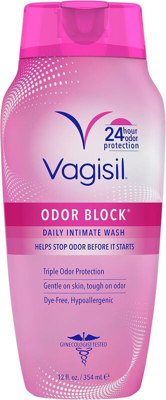 Vagisil Odor Block Daily Intimate Feminine Wash, 354 ml (12 fl oz)