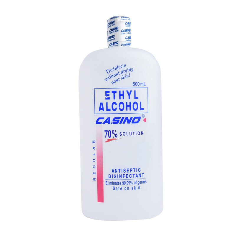 Casino Ethyl Alcohol 70% Solution Regular, 500ml