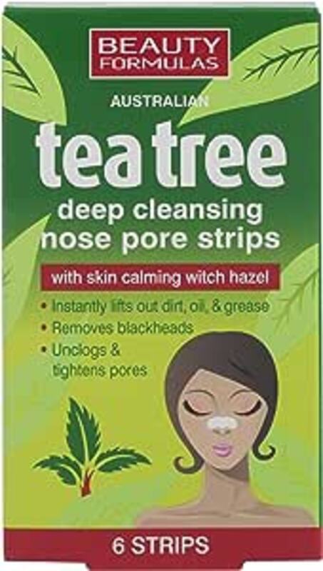 Beauty Formulas Tea Tree Nose Pore Strips