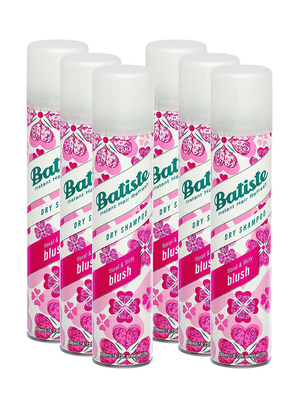 

Batiste Dry Shampoo Blush, 6 x 200ml