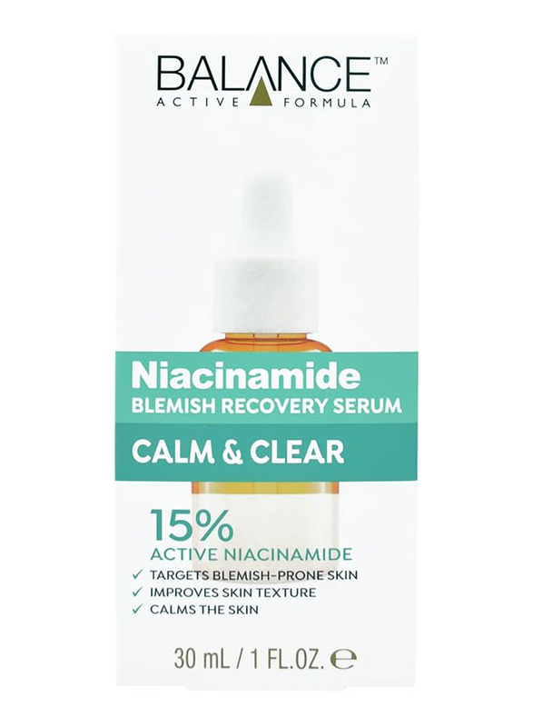 Balance Active Formula 15% Niacinamide Blemish Recovery Serum, 30ml