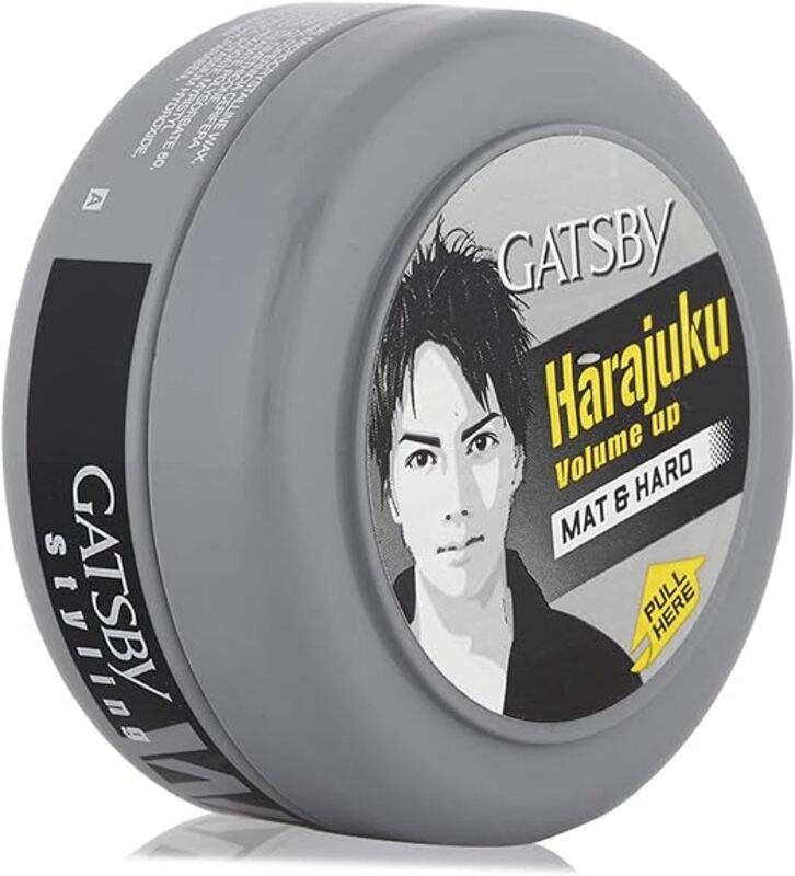 Gatsby Hair Styling Wax Mat and Hard, 75gm