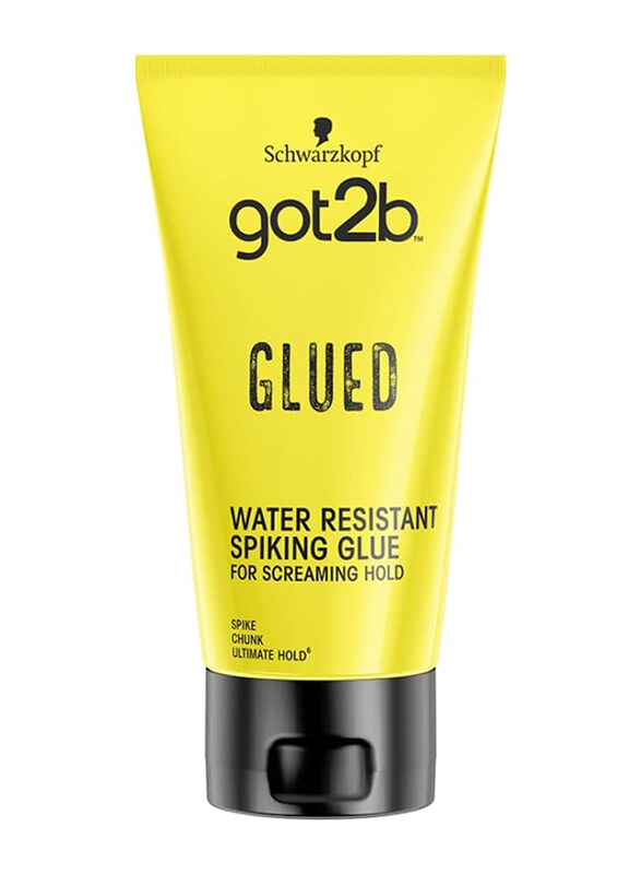 

Schwarzkopf Got2B Glued Styling Spiking Glue Water Resistant, 150ml