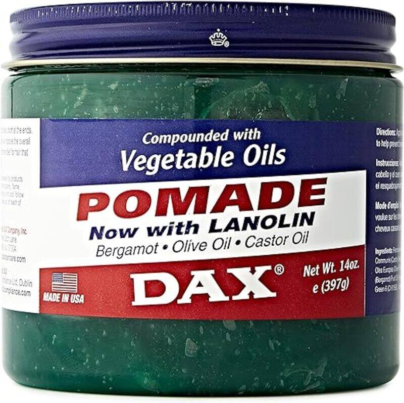 

Dax Pomade Compounded with Vegetable Oils and Lanolin, 14 Oz (397gm)