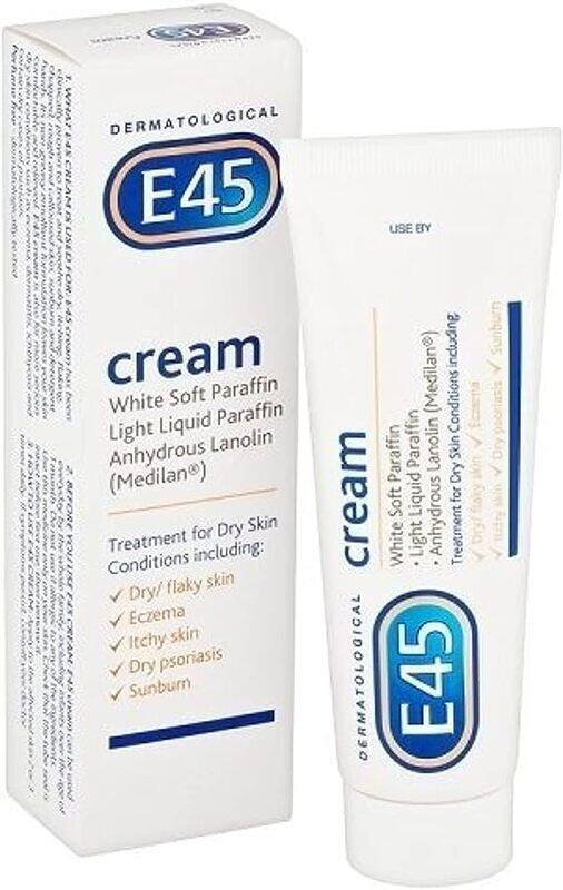 

E45 White Cream for Dryness, 50g