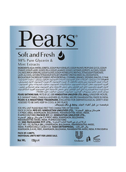 Pears Soft & Fresh Soap Bar, 4 Pieces