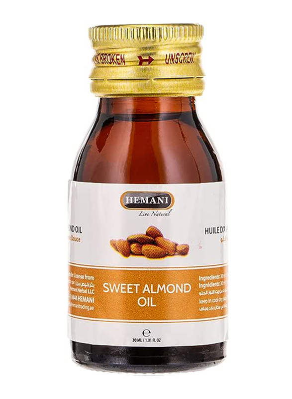 Hemani Sweet Almond Oil, 30ml