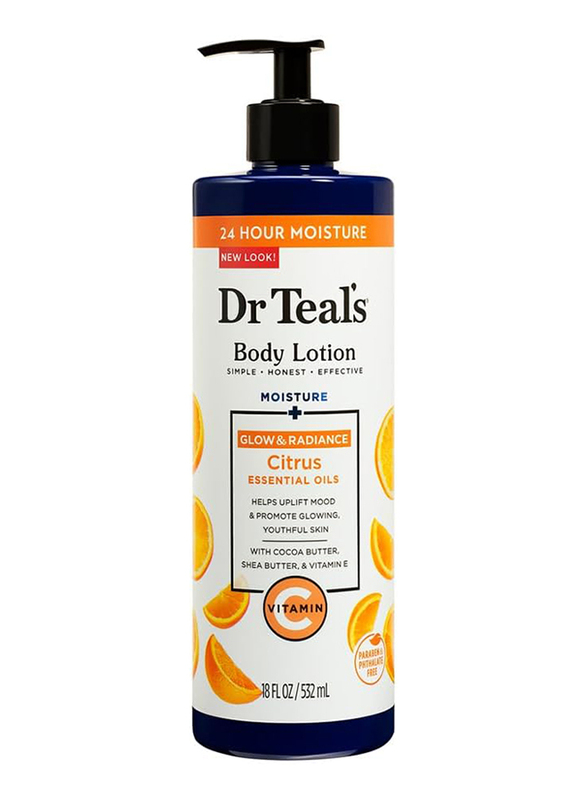 Dr Teal's Body Lotion Citrus, 532ml