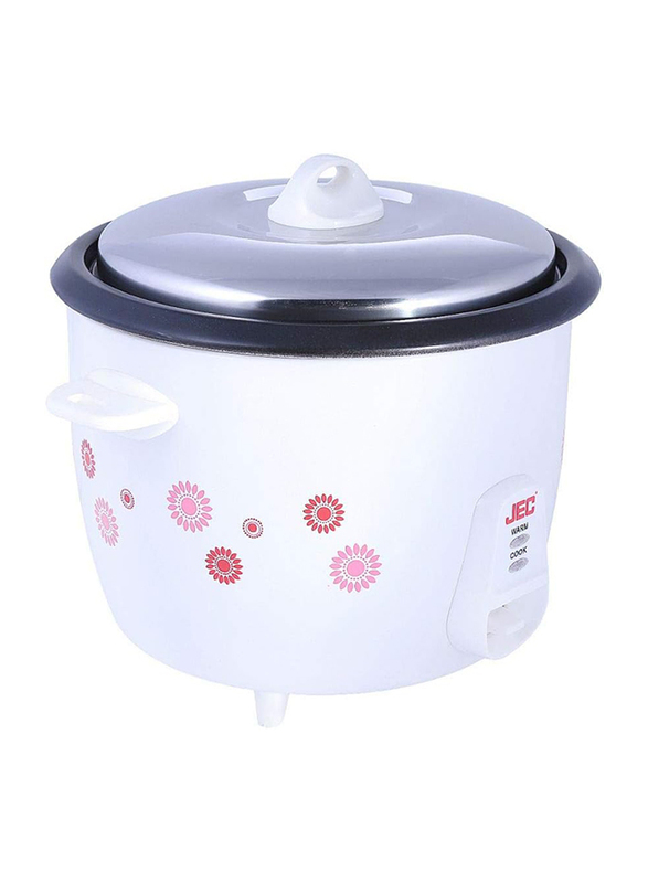 JEC 1.8L Rice Cooker, RC-5508, White