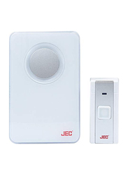 JEC Wireless Door Bell, BR-1464, White