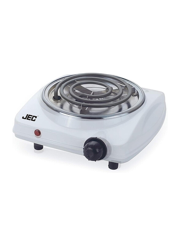 JEC Hot Plate Single Burner Coil, White