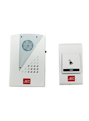 JEC Wireless Door Bell, BR-1471D, White
