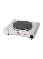 JEC Single Electric Hot Plate, 1500W, CP-5829, Silver/Black