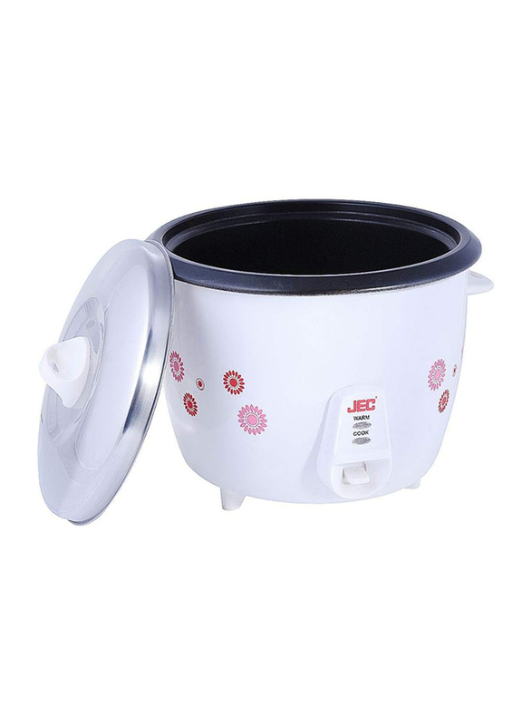 JEC 1.8L Rice Cooker, RC-5508, White