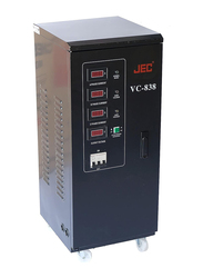 JEC Automatic Voltage Regulator, 10000W, VR-838, Black