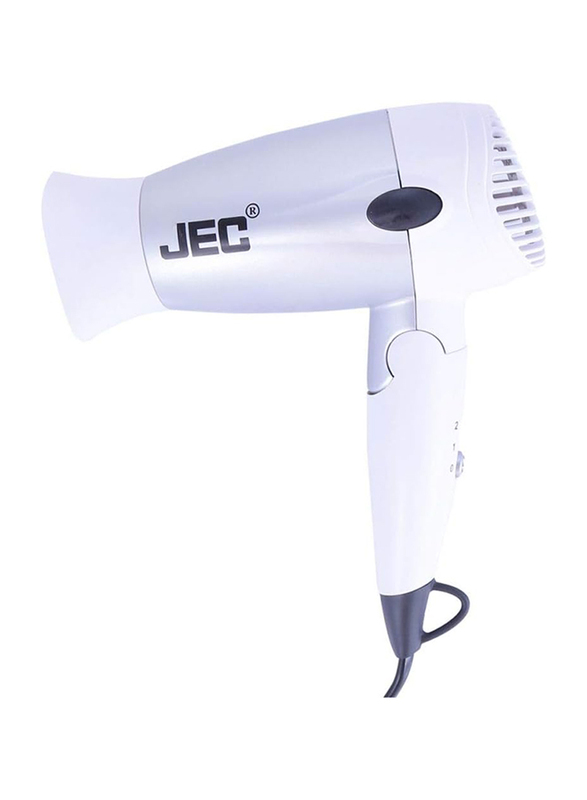 JEC HD-1351 Hair Dryer, White