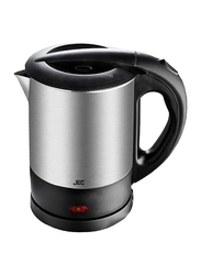 JEC 1L Aluminium Electric Kettle, Silver/Black