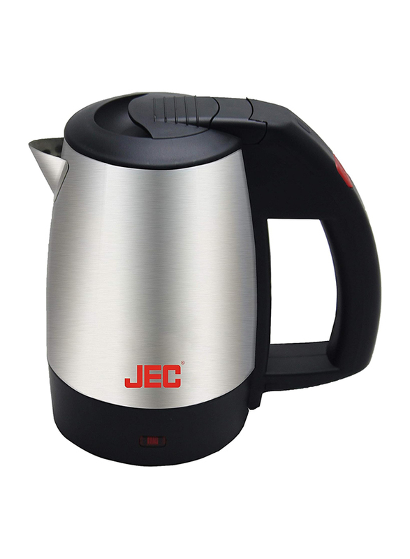 JEC 0.5L Aluminium Electric Kettle, CK-5002, Silver/Black