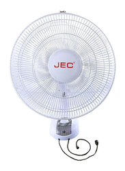 JEC Wall Fan, 55W, Fa-1615, White