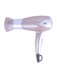 JEC HD-1331 Hair Dryer, Pink/White