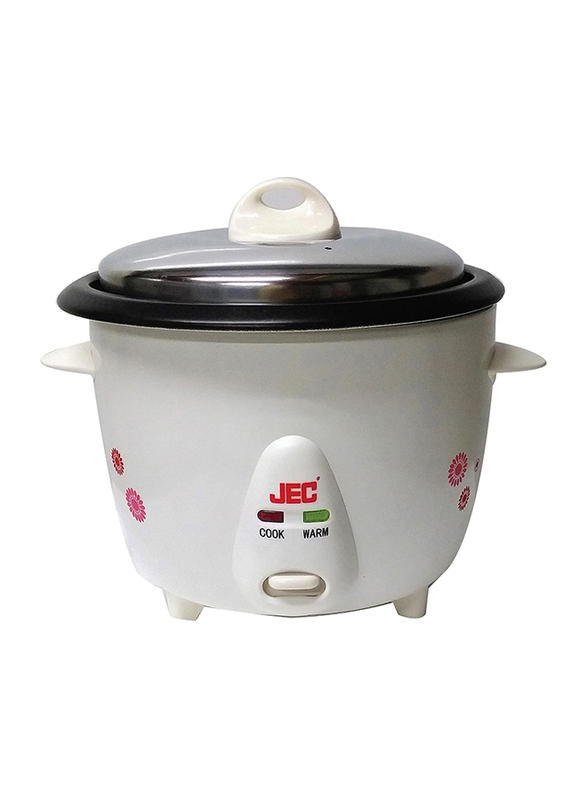 JEC Electric Rice Cooker, RC-5504, White