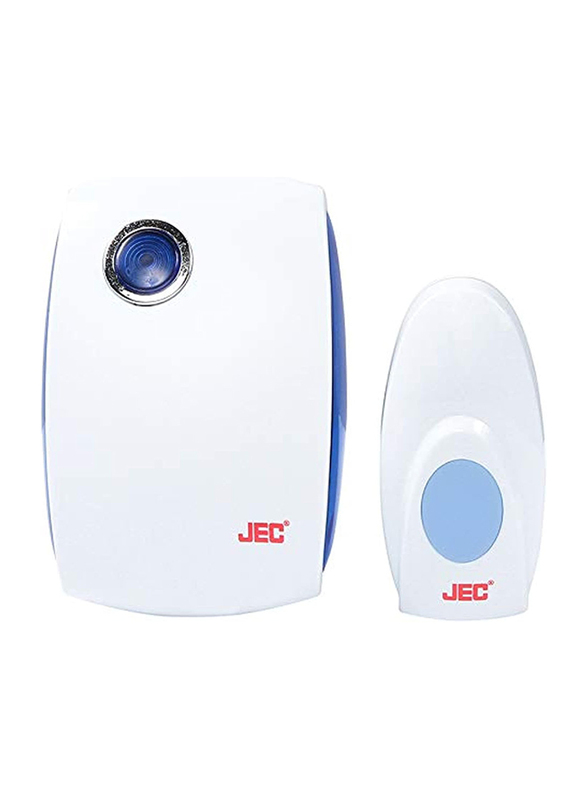 JEC Wireless Door Bell, BR-1466, White
