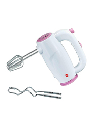 JEC Electric Hand Mixer, HM-5070, White/Pink