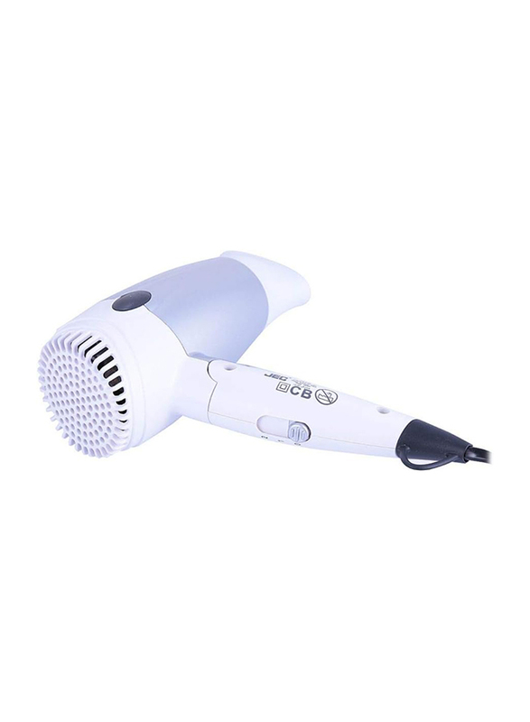 JEC HD-1351 Hair Dryer, White