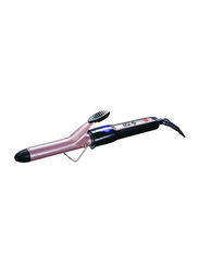 JEC HI-1338 Hair Curling Iron, Black/Pink