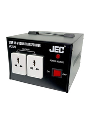 JEC Voltage Converter, 1500W, VC-826, Black