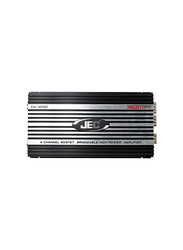 JEC CA-3252 4 Channel Car Amplifier, Black/Silver