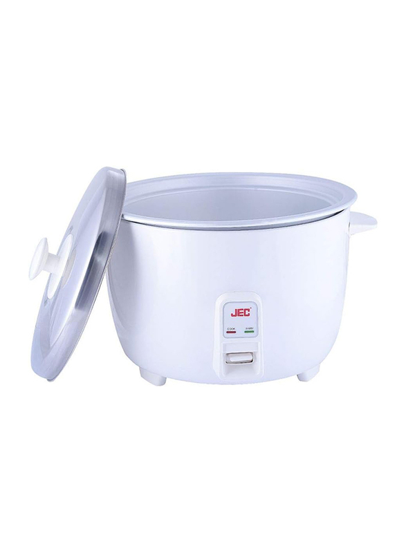 JEC 4.2L Stainless Steel Non-Stick Rice Cooker, RC-5511, White