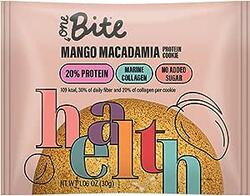 One Bite Protein Cookie Mango & Macadamia