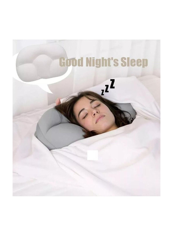 Prime 40cm Egg Sleeper Super Soft Ultra Comfortable Pillow, White