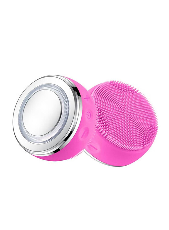 

Prime 2 in 1 Face Deep Cleaning Silicone Brush Blackhead Pore Cleaner, Pink