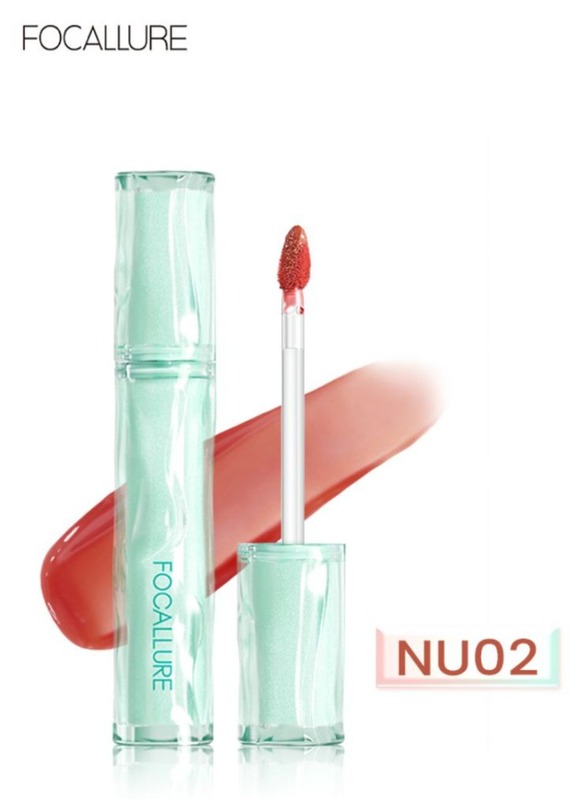 Healthy Moisturizing Lip Pumper Gloss Waterproof Lip Gloss Non-sticky Cute Lip Tint # NU02