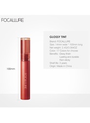 Jelly Clear Glossy Dewy Tint Long Lasting Lip Gloss #201 Pinky Rose