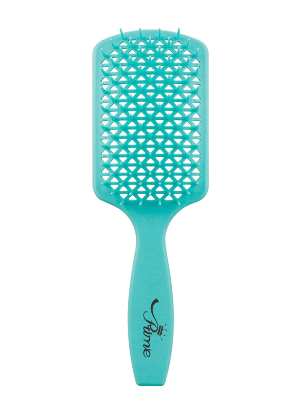 Prime Curly Detangling Hair Scalp Massage Comb for All Hair Types, Teal