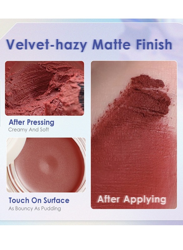 Velvet Hazy Matte Creamy Lip & Cheek Duo Lip Cream -D12