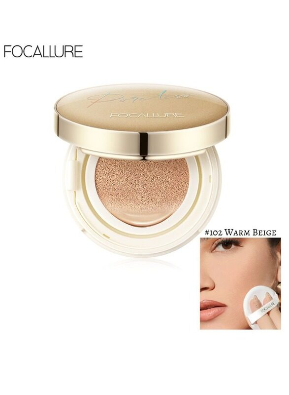 

Focallure Poreless Matte Air Cushion Foundation-102 Warm Beige