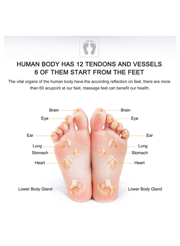 Prime Electric Leg Foot Muscle Stimulator Massager Mat