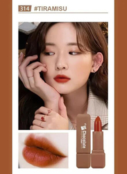Hengfang Velvet Cream Long Lasting Soft Matte Lipstick, Chocolate, Brown