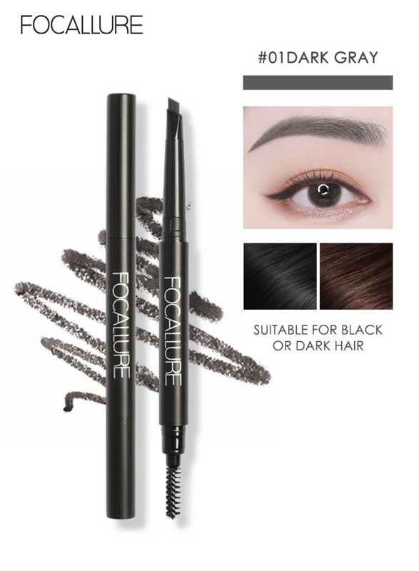 Waterproof Auto Eyebrows Pen -#1 Dark Grey