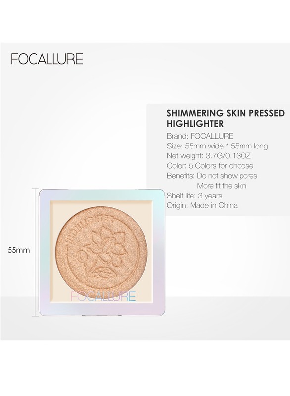 Shimmering Skin Pressed Highlighter-HS02