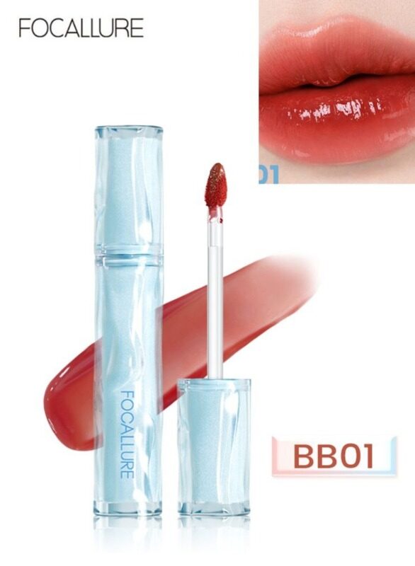 Healthy Moisturizing Lip Pumper Gloss Waterproof Lip Gloss Non-sticky Cute Lip Tint # BB01 Apple Bubble