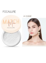 Matchmax Baking & Setting Powder Maximum Oil Control Matte Lightweight Setting Make up Loose Powder #01 Clear