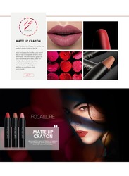 Matte Lips Crayon Lipstick Long Lasting Pen  Rich Creamy Vitamin E Lipstick FA22-1